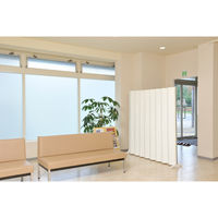 プラチナ万年筆 アコーデオンスクリーン H1650 ホワイト(ホワイト柱) ADS-No16W-C10 1台（直送品）