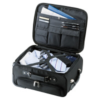 サンワサプライ PCトラベルキャリー ブラック/14インチワイドまで対応 BAG-CR1TN 1個（直送品）