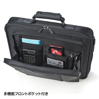 サンワサプライ スマートビジネスA4L ブラック/15.6インチワイドまで対応 BAG-PR3N 1個（直送品）
