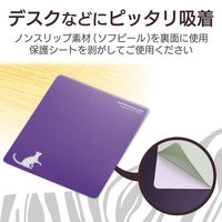 エレコム アニマルマウスパッド ネコ MP-111E 1個