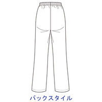 大真 透けない白衣 レディスパンツ 医療白衣 ホワイト M NP200（直送品）