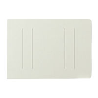 プラス フラットファイルA5E縦罫線タイプGY 98279 1冊（直送品）