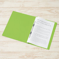 プラス PPフラットファイルA4S厚とじLGR 98344 1冊