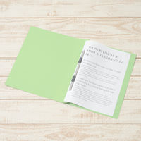 プラス PPフラットファイルA4S厚とじGR 98346 1冊