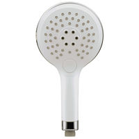 カクダイ ガオナ シャワーヘッド ワンタッチで切替 バイカラー 節水 3段切替 マッサージ ヘッドスパ GA-FC024 1個（直送品）