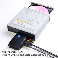 サンワサプライ IDE/SATAーUSB3.0変換ケーブル USB-CVIDE6 1個（直送品）