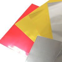 トーヨー 両面カラーホイルおりがみ 6色 15cm 11枚入 008004 1冊