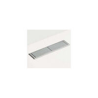 オカムラ Cardo（カルドー） サイドフォールドテーブル 配線穴付き/棚板なし/幕板なし ホワイト+ホワイト 幅1500×奥行450×高さ720mm（直送品）