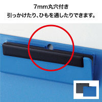 オープン工業　クリップボード　ＣＢー１０１ーＢＵ　Ｂ４Ｓ　青　3枚　（直送品）