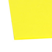 マルアイ 色画用紙 N853 レモン 八つ切り 10枚入 PエーN85LY 4パック