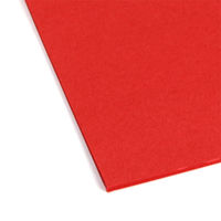 マルアイ 色画用紙 N851 あか 八つ切り 10枚入 PエーN85R 1セット(1パック×4)