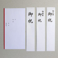 マルアイ 金封 花結び 5本 ブルー キー539 5冊（直送品）