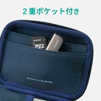 エレコム ポータブルHDDケース セミハード Sサイズ ブラック HDC-SH001BK 1個（直送品）