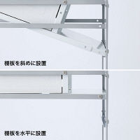 サンワサプライ　タブレットワゴン（2段）　RAC-TABWG2　（直送品）