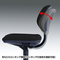 サンワサプライ　キープチェア　SNC-024BK　（直送品）