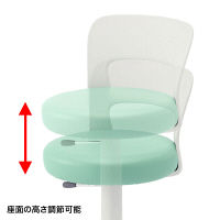 サンワサプライ　ソフトスツール　SNC-HP7　（直送品）