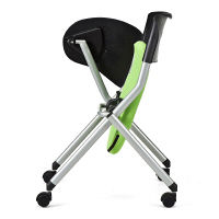 サンワサプライ メモ台付き（テーブル付き）ミーティングチェア SNC-ST6MAG（直送品）