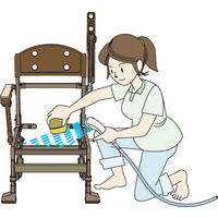 ウチヱ ポータブルトイレ たため~る 肘跳ね上げ 外袋仕様 8052 1台 24-4031-02（直送品）