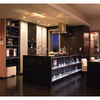 【サイズ＆カラー・オーダーシステム】ホームエレクター　オーダー三方クロスバー　クローム　幅650x奥行550mm　1本　（直送品）