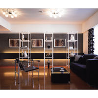 【サイズ＆カラー・オーダーシステム】ホームエレクター　オーダー三方クロスバー　ミストホワイト　幅1350x奥行550mm　1本　（直送品）