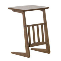 東谷　ソファサイドテーブル　トムテ　TAC-239WAL　ウォルナット　1台　（直送品）