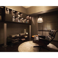 【サイズ＆カラー・オーダーシステム】ホームエレクター　オーダーサイドアップシェルフ（棚板）　ブラウン　幅875x奥行300mm　1枚　（直送品）