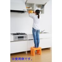 【踏み台】 SANKA デコラステップトールS オレンジ DS-TSOR 1脚