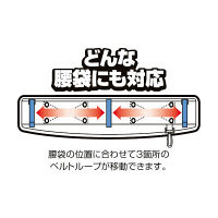 タフマックス　ウエストサポーター　TM-WSP　1セット（3個）　TJMデザイン　（直送品）