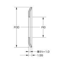 ゲイツ・ユニッタ・アジア パワーグリップGTプーリ 3GT P40ー3GTー9ー33F 1セット(2個)（直送品）