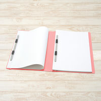 プラス フラットファイル ダブルとじ具 PK NO.025D 1セット(5冊)（直送品）