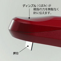 プラス ホッチキス ラクヒット針付 RD ST-010RH  1セット（2個）（直送品）