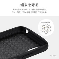 Xperia Ace III ケース カバー 超軽量・極薄・耐衝撃 PALLET AIR BAND スマホバンド付属 マットダスティピンク1個（直送品）