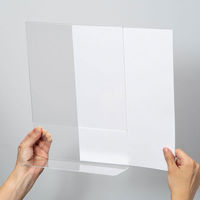 アスクル　片面用L型カード立て　サインホルダー　A4縦　1個　 オリジナル（わけあり品）