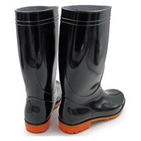 おたふく手袋 耐油長靴 JW-707 黒 23.0cm 1足（直送品）