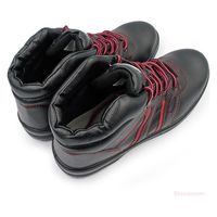 おたふく手袋 安全シューズハイカットタイプ JWー760　25.5cm　1足（直送品）