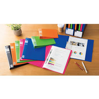 ライオン事務器 ボックスファイル MINANO ミナノ A4ヨコ BF-632M レッド 11775 3冊（直送品）