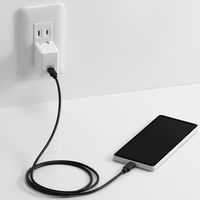 USB充電器 Cポート×1 18Ｗ PD対応 USBアダプター ホワイト　1個　ヤザワコーポレーション（直送品）