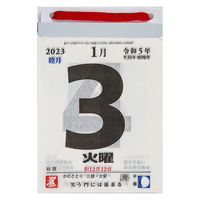 高橋書店 【2023年版】日めくりカレンダー 超小型 E504 1冊（直送品）