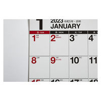 高橋書店 【2023年版】エコカレンダー壁掛 A4変型 E66 1セット(2冊)（直送品）