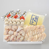 【お歳暮ギフト・のし付き】下関匠物産 「下関　音」ふくちり鍋・しゃぶ鍋セット OT-150 １個（直送品）