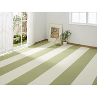 サンコー タイルマット 45×45cm 撥水 グリーン 1セット（10枚）