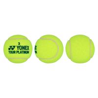 Yonex（ヨネックス） テニスボール ツアープラチナム 2球入り TBTPL2P イエロー 1セット(2球入×6)（直送品）