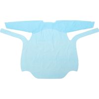 小野商事 アイソレーションガウン 女性用フリーサイズ CPEガウン 使い捨てエプロン フリーサイズ WS6610 20枚