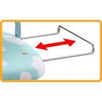 山崎実業 仕上げ馬付き スチームアイロン台 雲 約W60×D36×H20cm 7800 YJ7800 1台