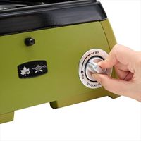 LOGOS×ALADDIN ポータブル ガスカセットコンロ 1バーナー 81060040 1台 LOGOS/ロゴス