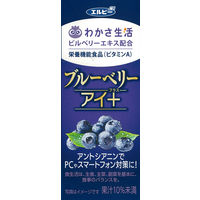エルビー わかさ生活 ビルベリーエキス配合 ブルーベリーアイ+ 200ml 1箱（24本入）