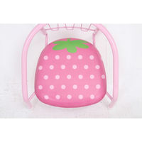 不二貿易 ベビーローチェアー ストロベリー 32869 1セット(6脚入)（直送品）