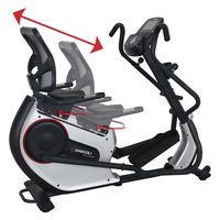 DAIKOU(ダイコー) 準業務用 フィットネスマシン エリプティカルリカンベントバイク 【メーカー保証1年】 DK8745HRP（直送品）