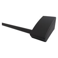 清水 タオルバー ブラック 400mm SH-AC20TB-K 1セット(5個入)（直送品）