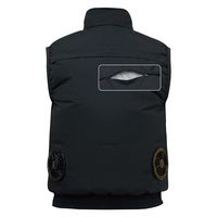 室谷 空調エアコン(R)服 KAZEKURU ナイロンベスト MT4000 サイズ：LL-3L ブラック（直送品）